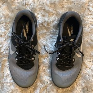Nike Black and Gray Women's Sneakers